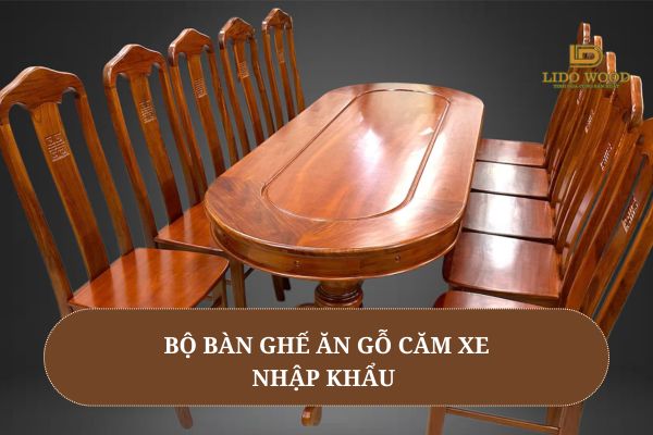 Ứng dụng của gỗ căm xe