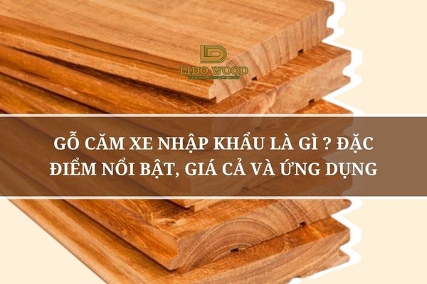 Gỗ Căm Xe Nhập Khẩu Là Gì ? Đặc Điểm Nổi Bật, Giá Cả Và Ứng Dụng