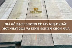 Giá Gỗ Bạch Dương Xẻ Sấy Nhập Khẩu Mới Nhất 2026 Và Kinh Nghiệm Chọn Mua