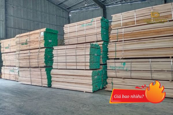 Gỗ dẻ gai (gỗ beech) xẻ sấy có giá bao nhiêu?