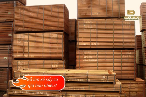 Gỗ lim xẻ sấy ngoại nhập có giá bao nhiêu?