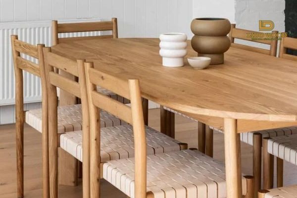 Ứng dụng của dòng gỗ sồi xẻ sấy Hoa Kỳ này