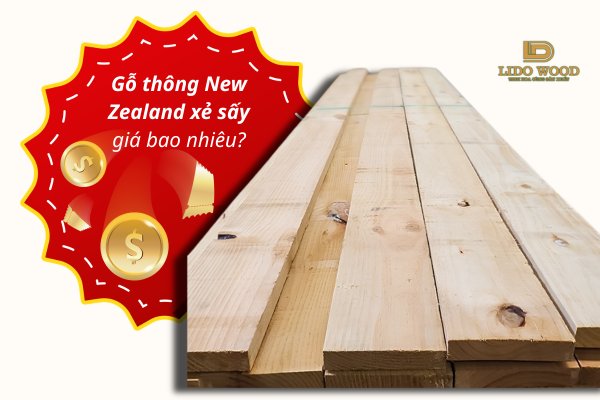 Báo giá gỗ thông New Zealand xẻ sấy